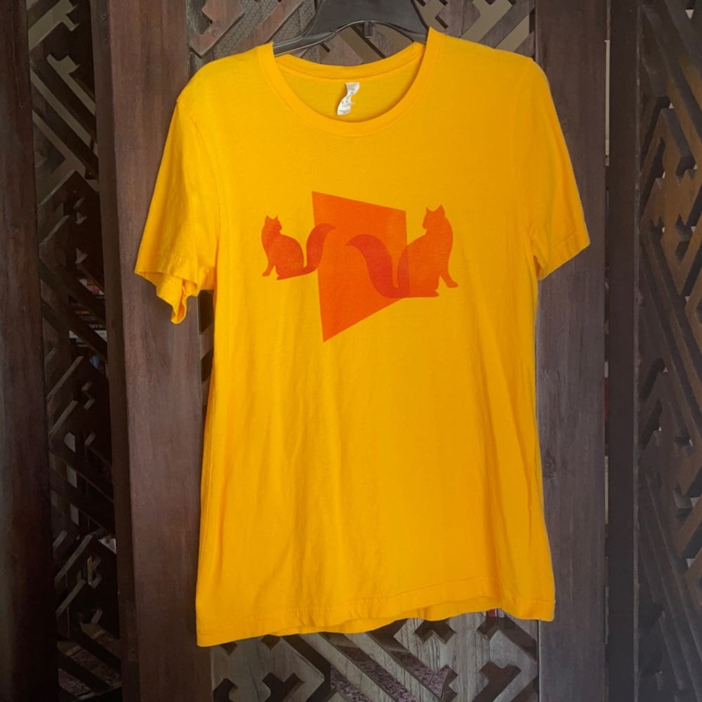 Bella Canvas "Schrödinger's Cat" tee, men's medium